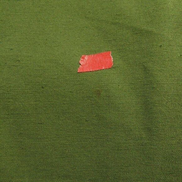 Vintage 50s US Army 107 Coat Overcoat S Short Green Liner Military Korea Belted - Picture 6 of 12